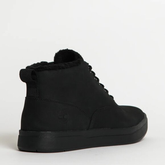 Timberland Men's Davis Square Solid Black Chukka Shoe Size 10 Boot Lined NEW - Picture 12 of 13